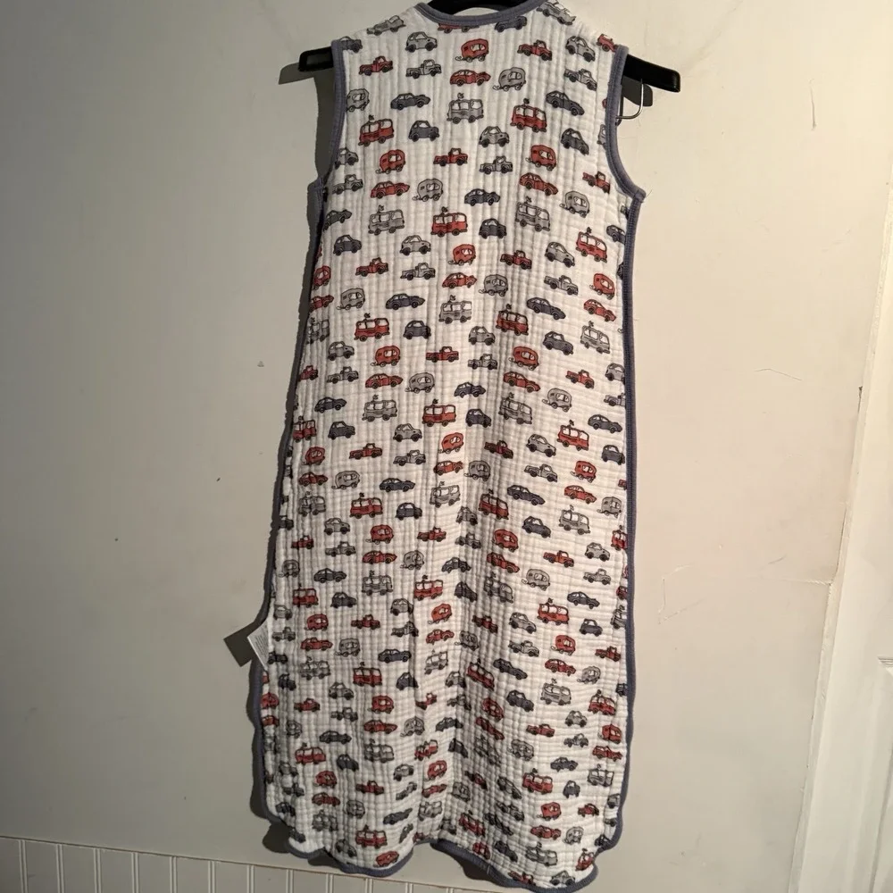 Tado Muslin Sleeping Sack Wearable Blanket Lightweight XL 2-4yrs Cars